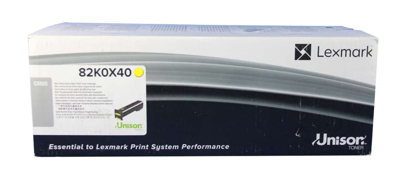 82K0X40 CX825 Yellow XHY Toner