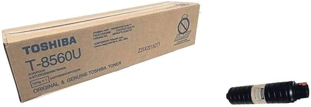 Toshiba Genuine OEM T8560 (T-8560) Black Toner Cartridge (73.9K YLD)
