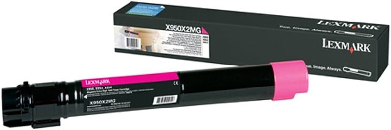 X950X2MG LEXMARK X95X  MAGENTA CARTRIDGE  22K