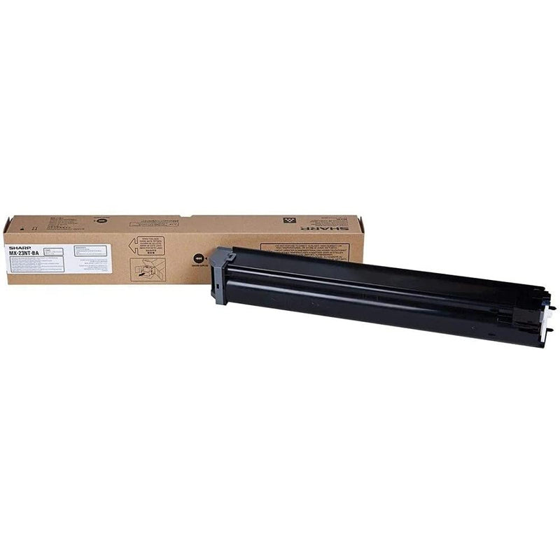 Sharp Genuine OEM MX23NTBA (MX-23NTBA) Black Toner Cartridge (18K YLD)