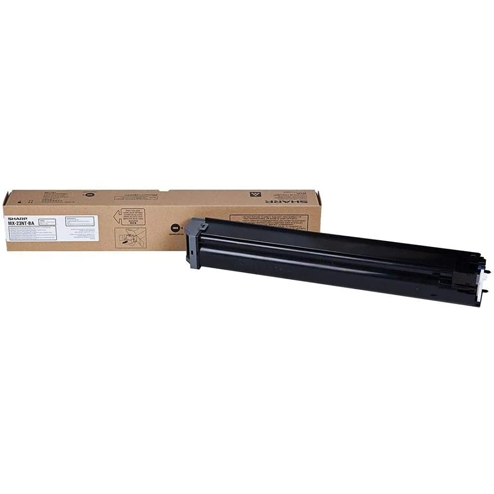 Sharp Genuine OEM MX23NTBA (MX-23NTBA) Black Toner Cartridge (18K YLD)