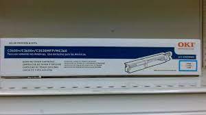 43459403 C3400N/C3530NMFP/C3600N SC CYAN TONER CARTRIDGE, 1K