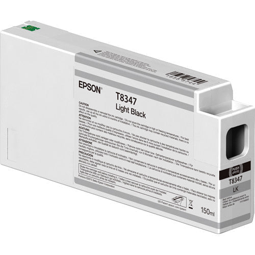 T834700 Epson UltraChrome HD Light Black Ink 150 MLT834700