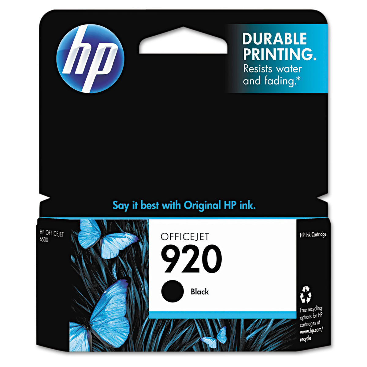HP 920 Black Officejet Ink Cartridge