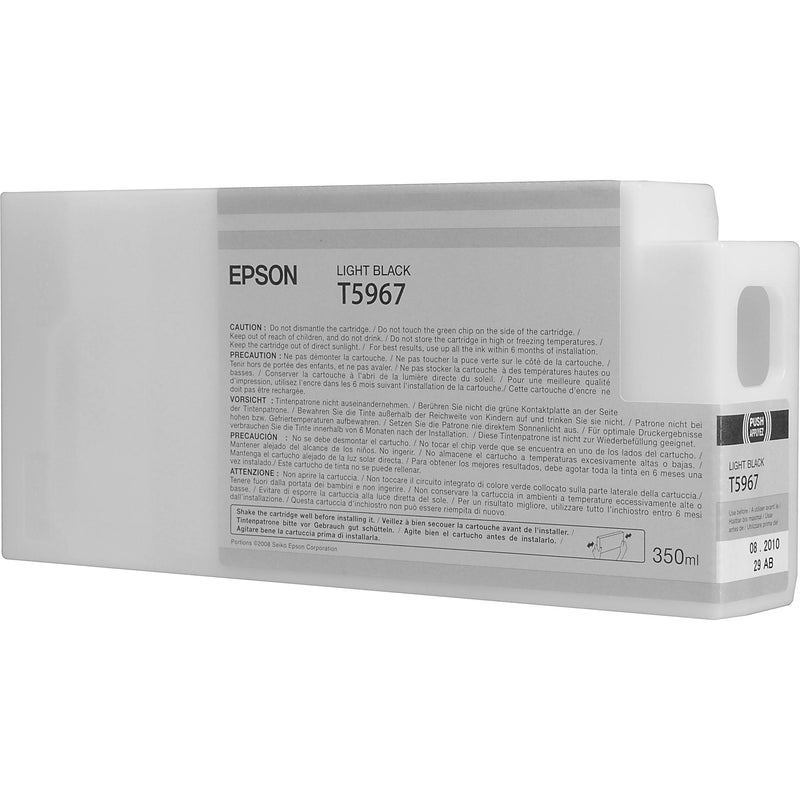 T596700 EPSON ULTRACHROME HDR LIGHT BLACK 350ML, STYLUS PRO