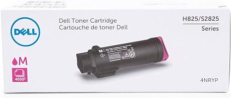 Dell Genuine OEM 4NRYP (593-BBPD) Extra High Yield Magenta Toner (4K YLD)