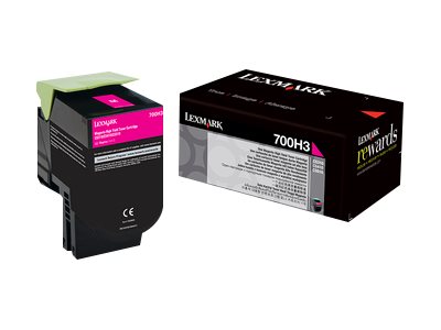 70C0H30 Lexmark CX410,510 Magenta 3K Toner Cartridge