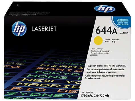 Q6462A HP #644A YELLOW TONER CARTRIDGE FOR CLJ 4730