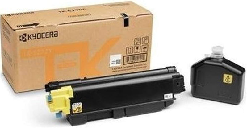 Kyocera Genuine OEM Yellow Toner Cartridge (1T02TVAUS0) 6K YLD