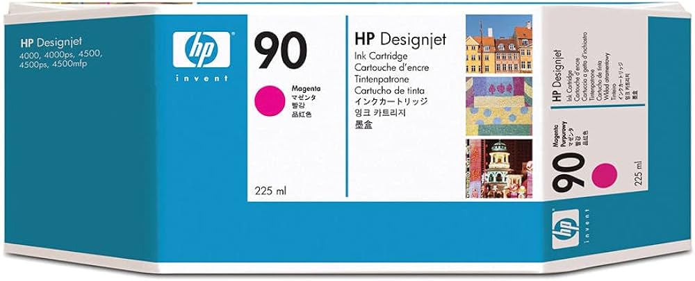 HP 90 Magenta 225 ml Ink Cartridge