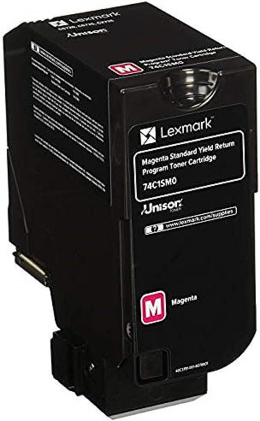Lexmark CX725 Magenta Toner Cartridge, High Yield, Genuine OEM (84C0HMG, 84C0H30)