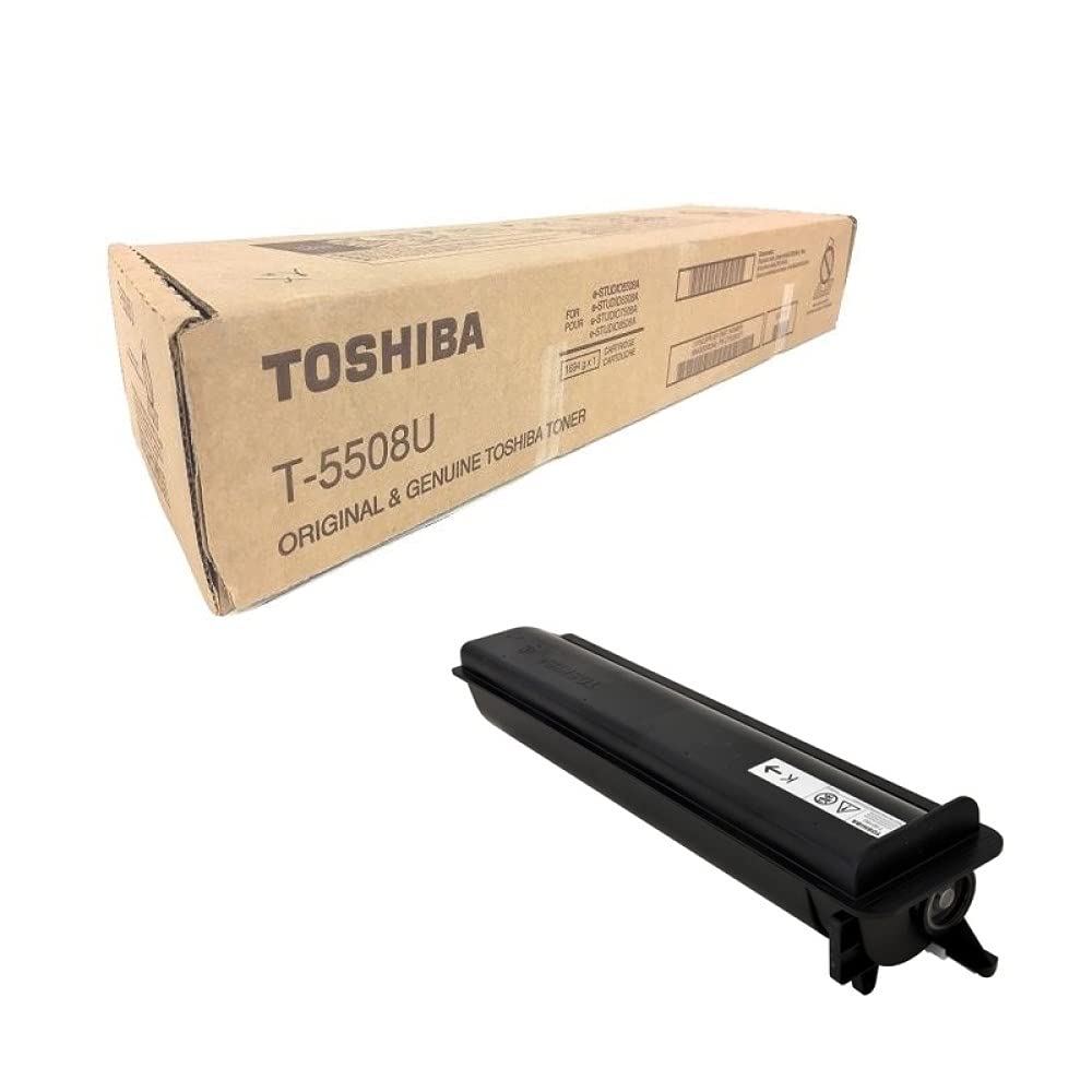 Toshiba Genuine OEM T-5508U Black Toner Cartridge (106.6K YLD)