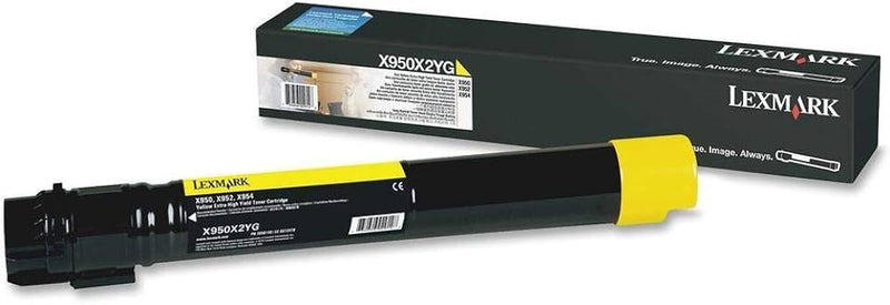 X950X2YG LEXMARK X95X  YELLOW CARTRIDGE  22K