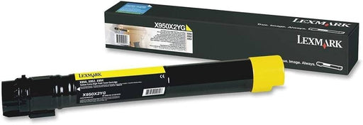 X950X2YG LEXMARK X95X  YELLOW CARTRIDGE  22K