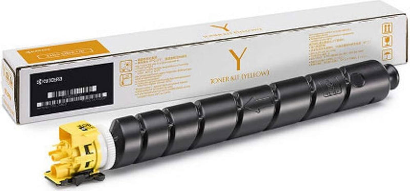 Kyocera Genuine TK-8337Y (1T02RLAUS0) Yellow Toner Cartridge (15K YLD)