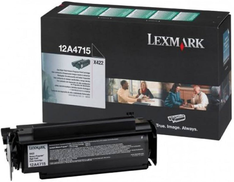 12A4715 X422 12K HIGH YIELD  PRINT CARTRIDGE