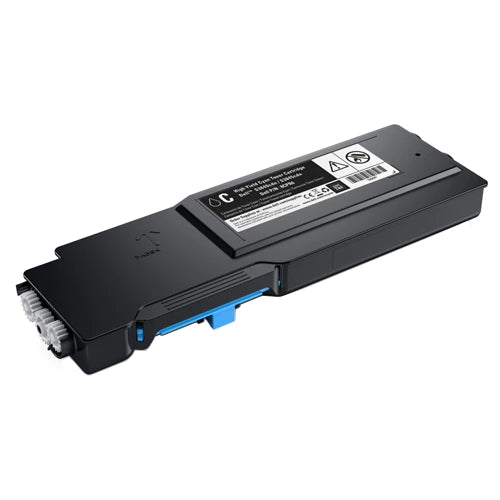 Dell Genuine OEM K6PKK (779WT/ 593-BCBB) Standard Yield Cyan Toner (3K YLD)