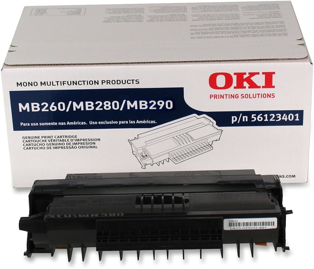 56123401 MB260/280 MFP TONER CARTRIDGE (3K)