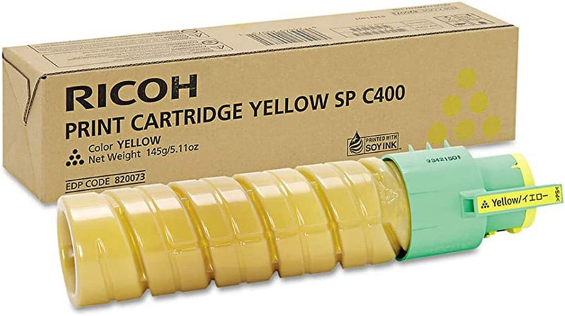 Ricoh Genuine OEM 820073 Yellow Toner Cartridge (6K YLD)