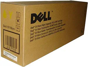 Dell Genuine OEM JD750 High Yield Yellow Toner Cartridge (12K YLD) (3107895)