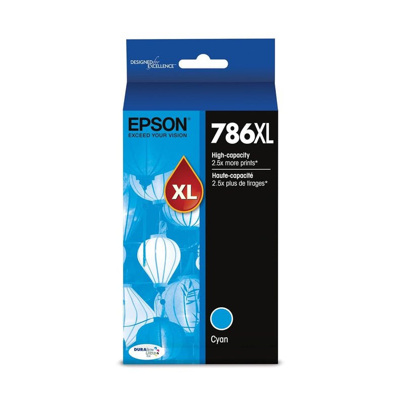 T786XL220-S Epson EPSON T786 DURABrite Ultra XL Cyan Ink Car
