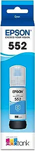 T552220 Epson 552 Dye Cyan Ink Bottle