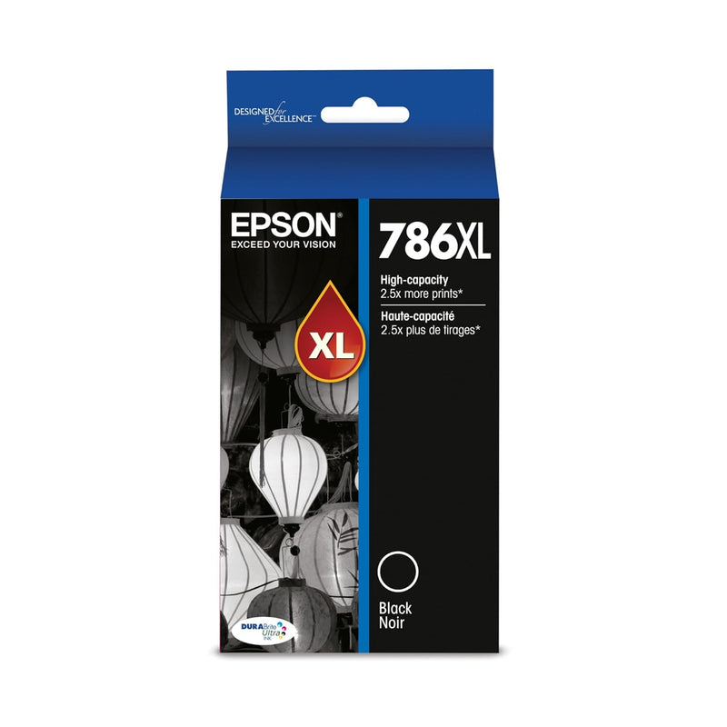 T786XL120-S Epson EPSON T786 DURABrite Ultra XL Black Ink Ca