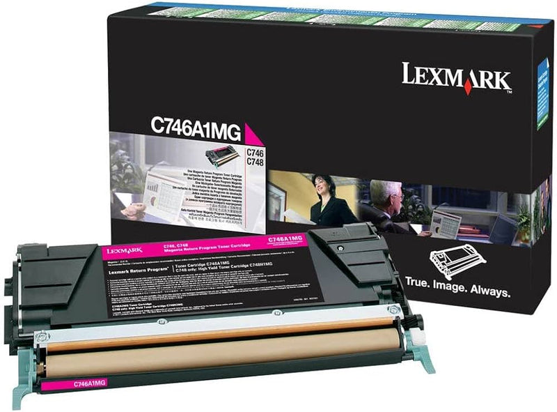 C746A1MG LEXMARK C746, C748 MAGENTA   TONER  7K