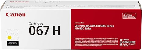 5103C001 Canon CARTRIDGE 067 H YELLOW