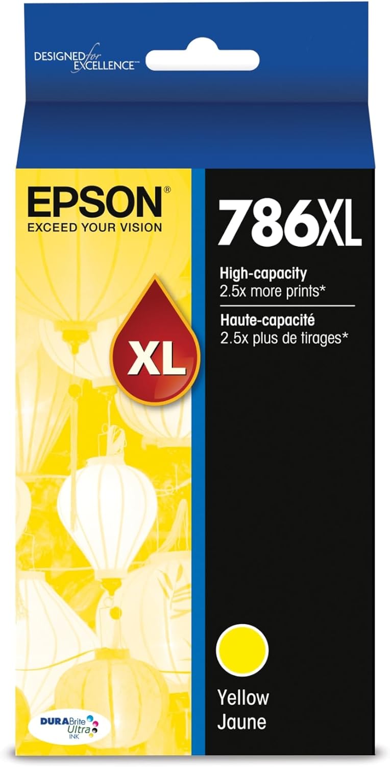 T786XL420-S Epson EPSON T786 DURABrite Ultra XL Yellow Ink C