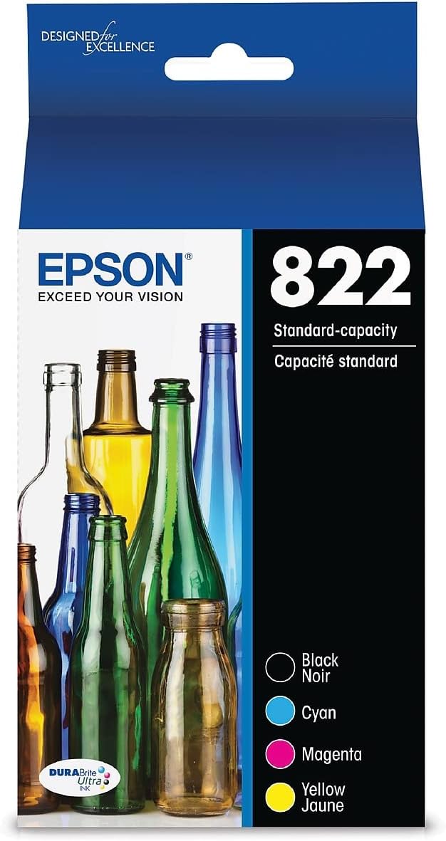T822120-S Epson EPSON T822 Standard Capacity Black Ink Cartr