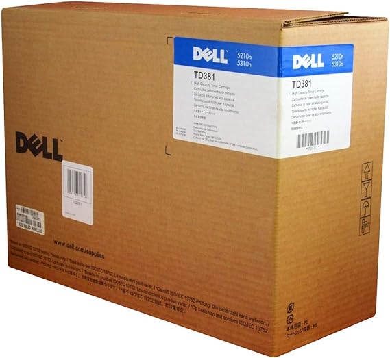 Dell Genuine OEM HD767 High Yield Black Use and Return Toner Cartridge (20K) (3107237  3412919)
