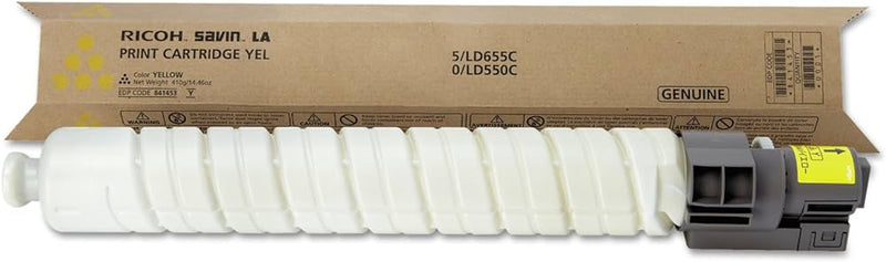 Ricoh Genuine OEM 841453 Yellow Toner Cartridge (18K YLD) (AKA 841285)