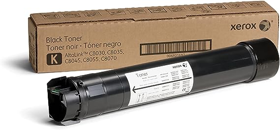 Xerox AltaLink C8030/C8035/C8070 Black Toner Cartridge, 26K yield, Genuine OEM - toners.ca  toners.ca