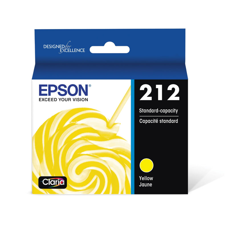 T212420-S Epson T212 Claria Yellow Ink Cartridge Standard C