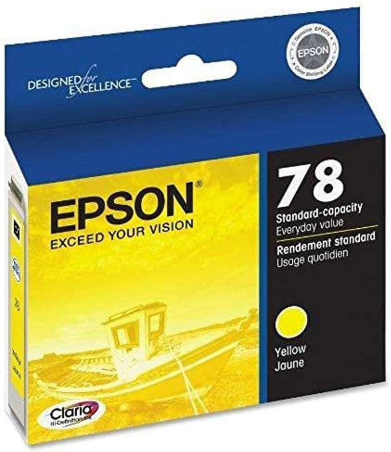 T078420-S EPSON  CLARIA HIDEF INK YELLOW