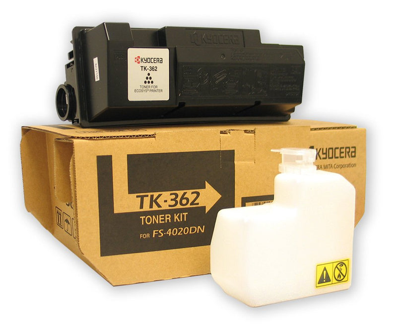 Kyocera Mita Genuine OEM TK362 (TK-362) Black Toner Cartridge (AKA 1T02J20US0) (20K YLD)