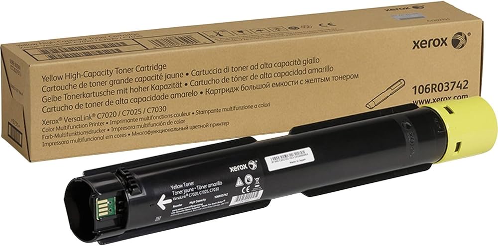 106R03742 Xerox Genuine Xerox Yellow Standard Toner Cartridg