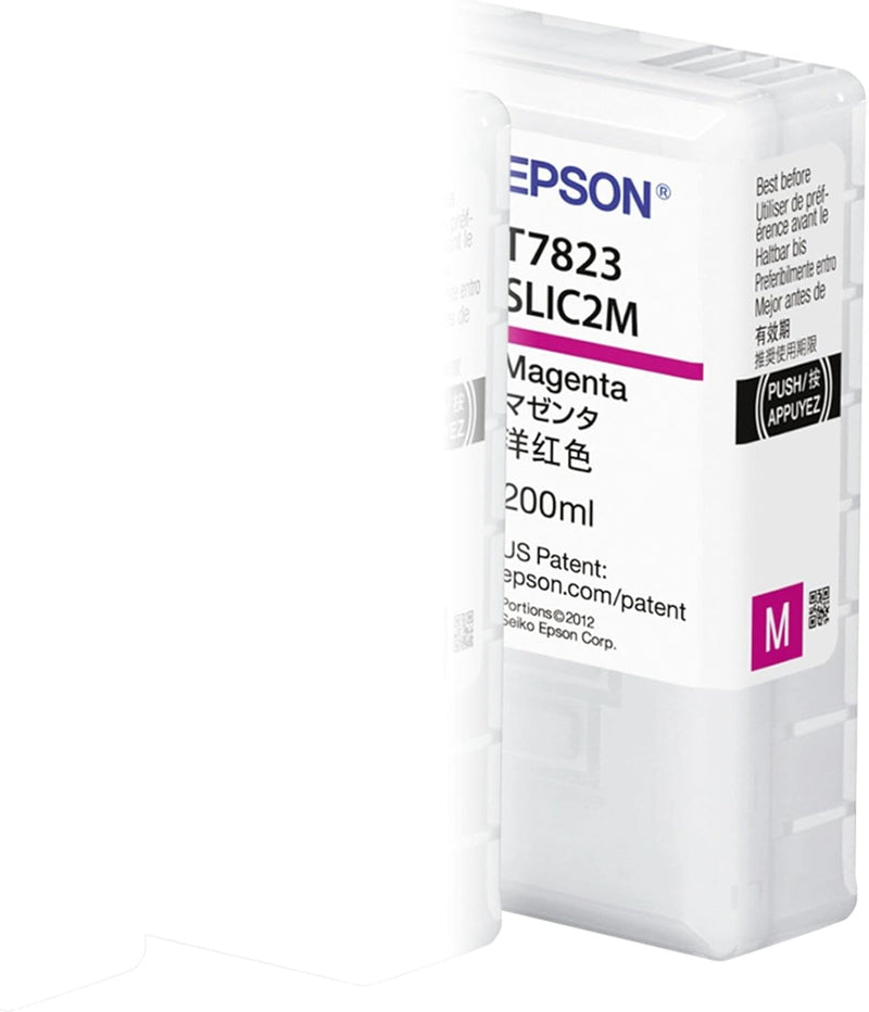 T782300 Epson SureLab D700 Magenta Ink Cartridge, 200MLT7823