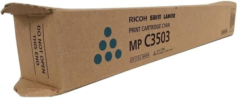 Ricoh Genuine OEM 841816 Cyan Toner Cartridge (18K YLD) (841820)