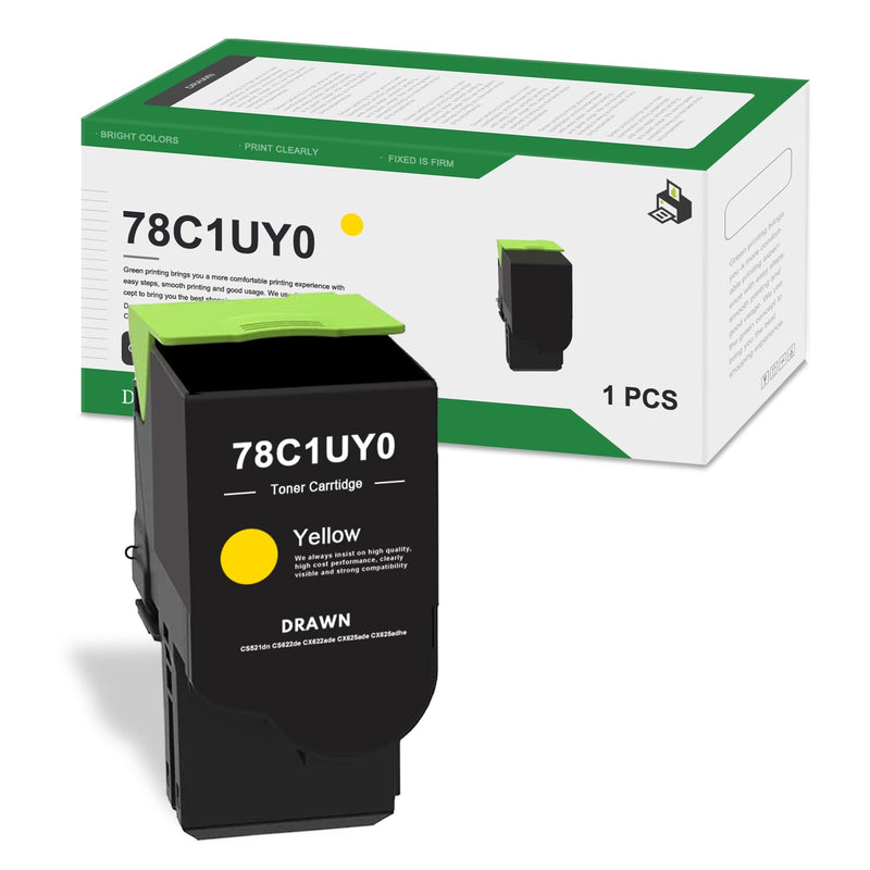 78C1UY0 Lexmark 78C1UY0 Yellow Ultra HY Toner