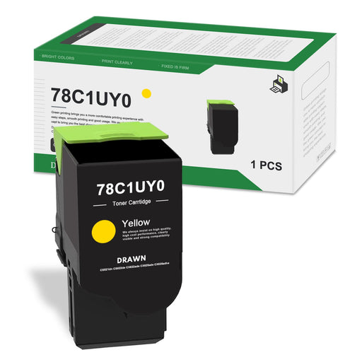 78C1UY0 Lexmark 78C1UY0 Yellow Ultra HY Toner