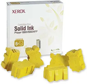 Xerox Phaser 8860 Yellow Solid Ink, 6/Pk, Genuine OEM - toners.ca