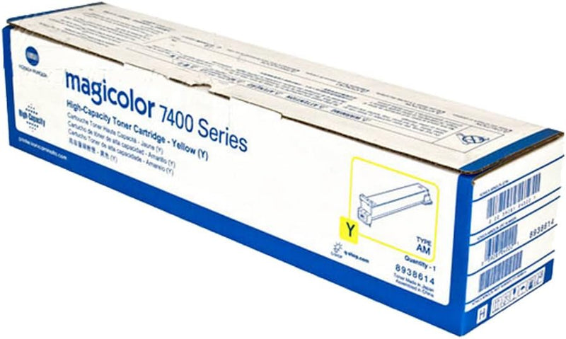 Konica Minolta Genuine OEM 8938614 Yellow Toner (12K YLD)