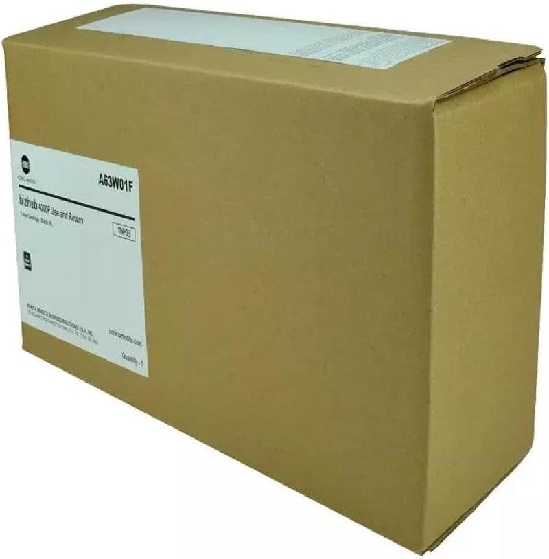 Konica Minolta Genuine OEM TNP35 (AKA A63W01F) Black Toner Cartridge (20K YLD)