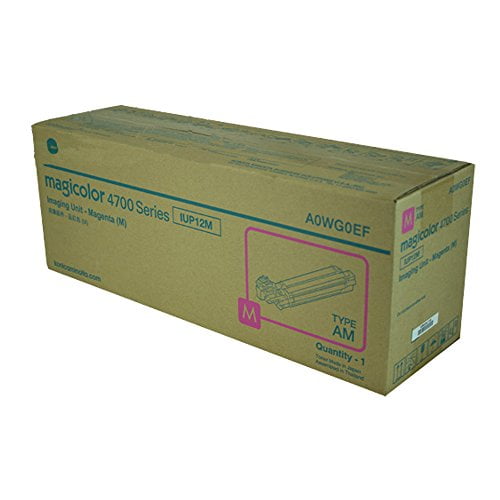 Konica Minolta Genuine A0WG0EF (IUP12M) Magenta Imaging Unit (30K YLD)