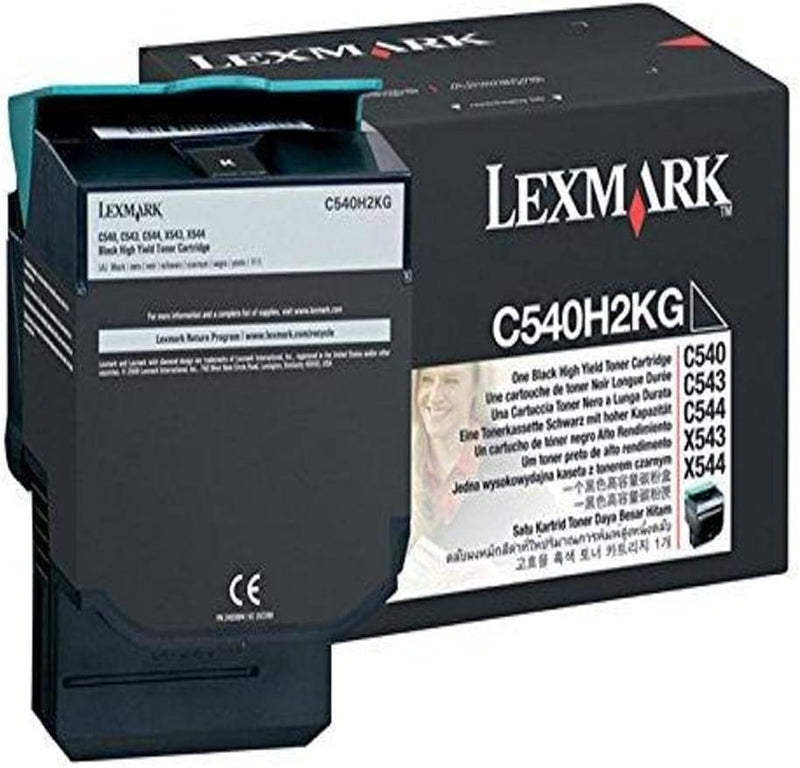 C540H2KG Lexmark C54x/X54x Black 2.5K Toner Cartridg