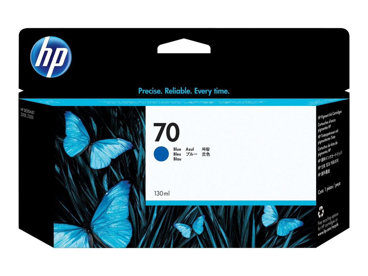 HP 70 Blue 130ml Ink Cartridge