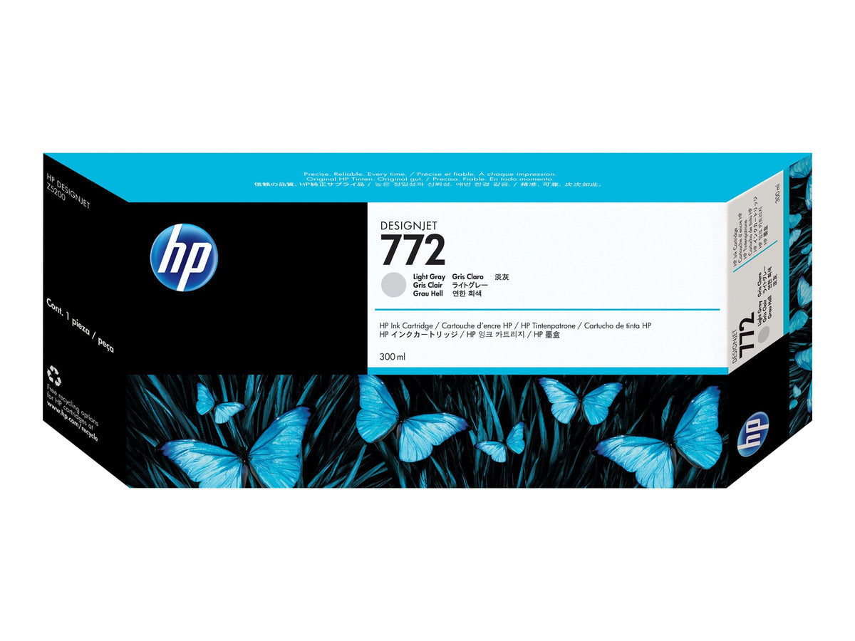 HP 772 Light Gray 300 ml Ink Cartridge