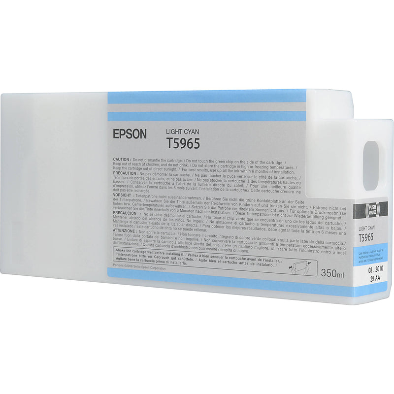 T596500 EPSON ULTRACHROME HDR LIGHT CYAN 350ML, STYLUS PRO 7